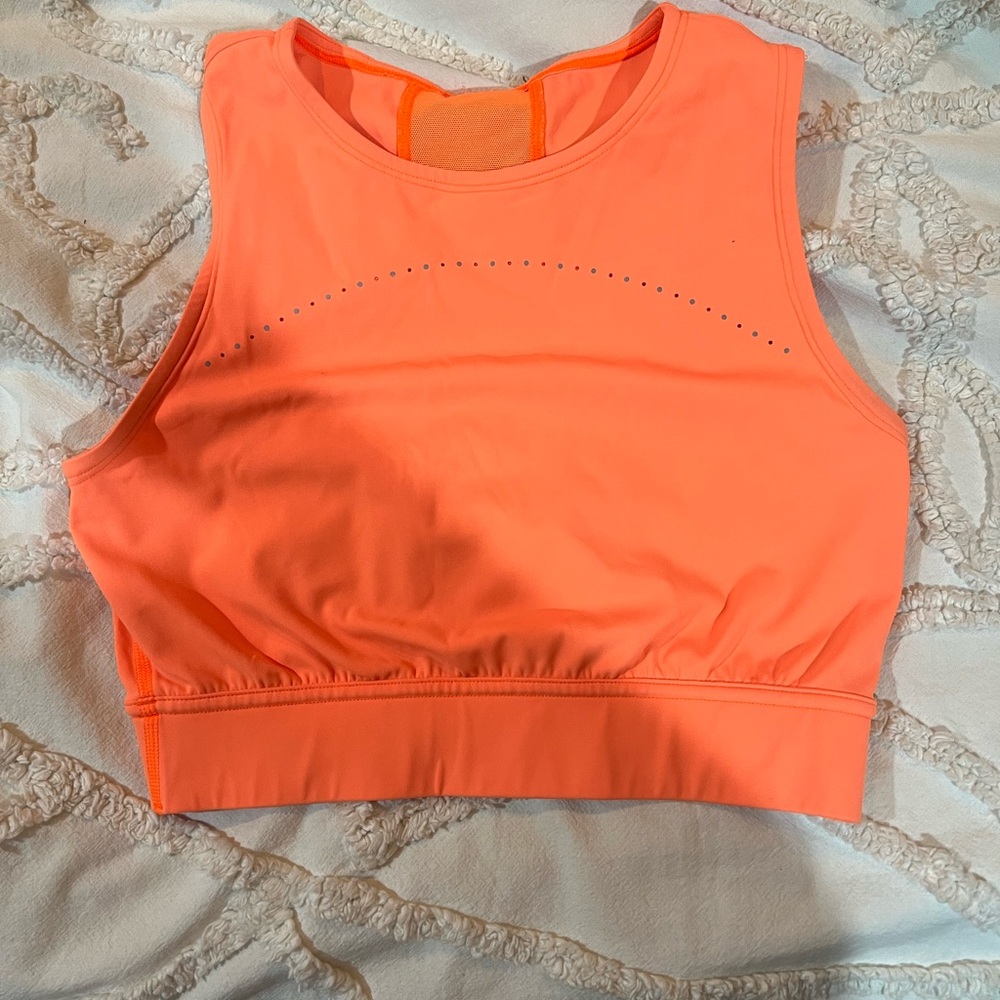 Lululemon Orange Sports Bra